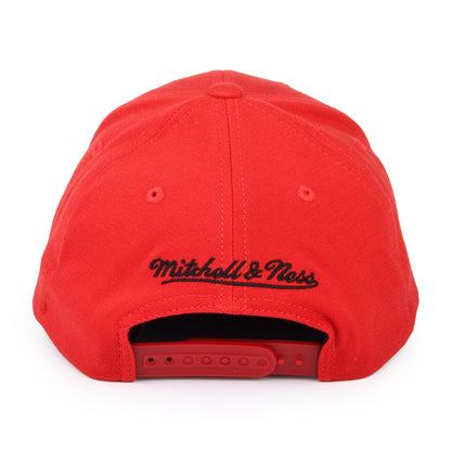 Mitchell & Ness Chicago Bulls Snapback Cap - NBA Team Ground Stretch - Rot
