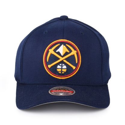 Mitchell & Ness Denver Nuggets Snapback Cap - NBA Team Ground Stretch - Marineblau