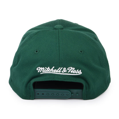 Mitchell & Ness Milwaukee Bucks Snapback Cap - NBA Team Ground Stretch - Grün