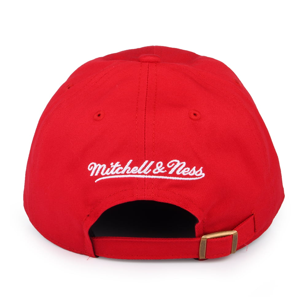 Mitchell & Ness Atlanta Hawks Strapback Cap - NBA Team Ground HWC - Rot