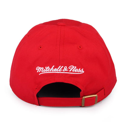 Mitchell & Ness Atlanta Hawks Strapback Cap - NBA Team Ground HWC - Rot
