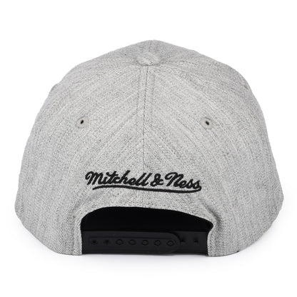 Mitchell & Ness Brooklyn Nets Snapback Cap - NBA Team Heather Stretch - Meliertes Grau