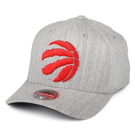 Mitchell & Ness Toronto Raptors Snapback Cap - NBA Team Heather Stretch - Meliertes Grau