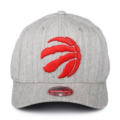Mitchell & Ness Toronto Raptors Snapback Cap - NBA Team Heather Stretch - Meliertes Grau