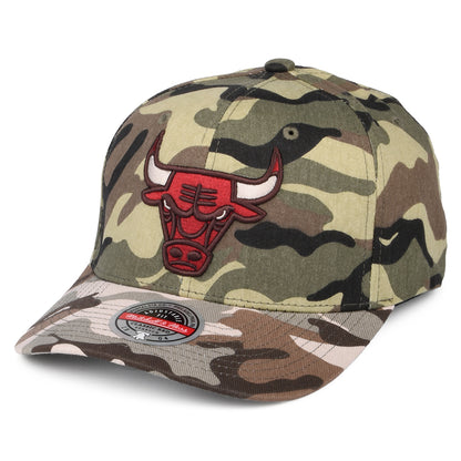 Mitchell & Ness Chicago Bulls Snapback Cap NBA Woodland Desert Stretch - Tarnfarben