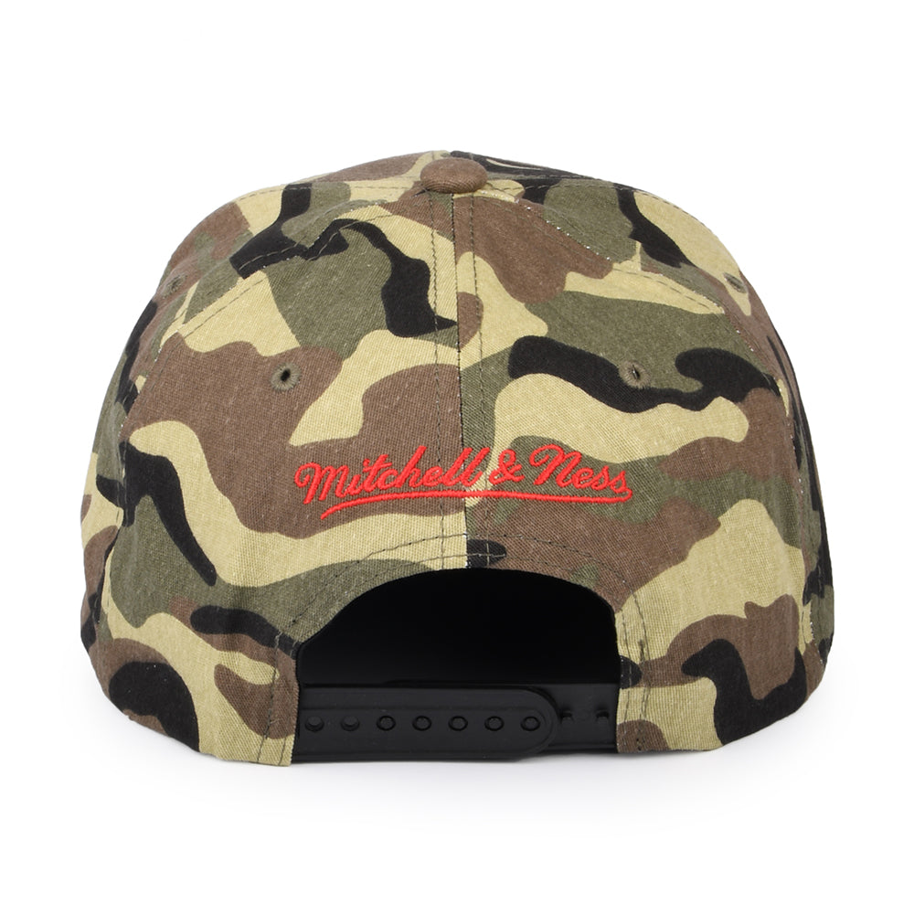 Mitchell & Ness L.A. Clippers Snapback Cap - NBA Woodland Desert Stretch - Tarnfarben