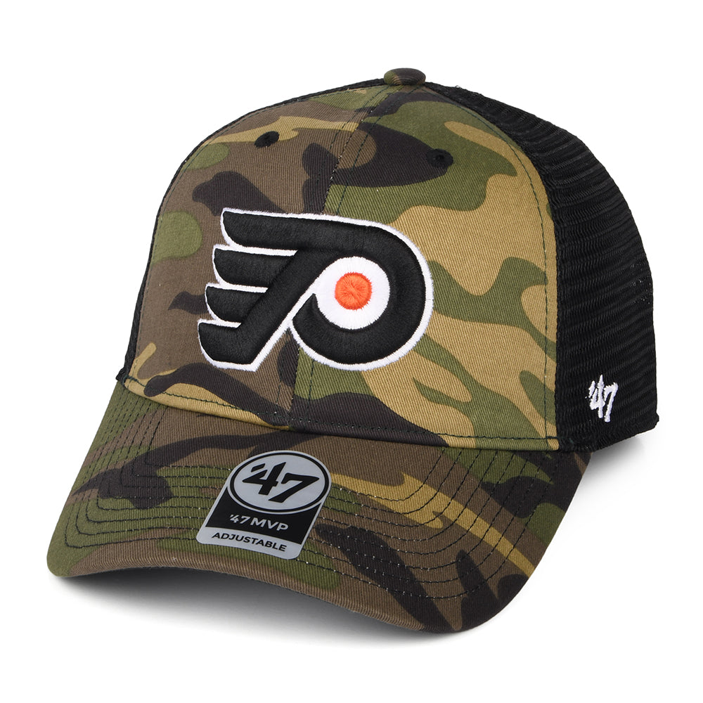 47 Brand Philadelphia Flyers Trucker Cap - NHL Camo Branson MVP - Tarnfarben
