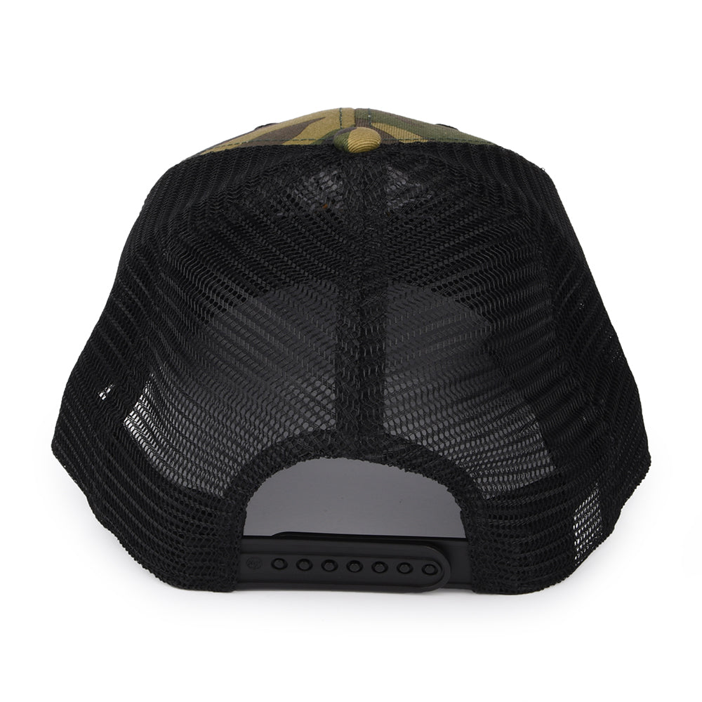 47 Brand Anaheim Ducks Trucker Cap - NHL Camo Branson MVP - Tarnfarben