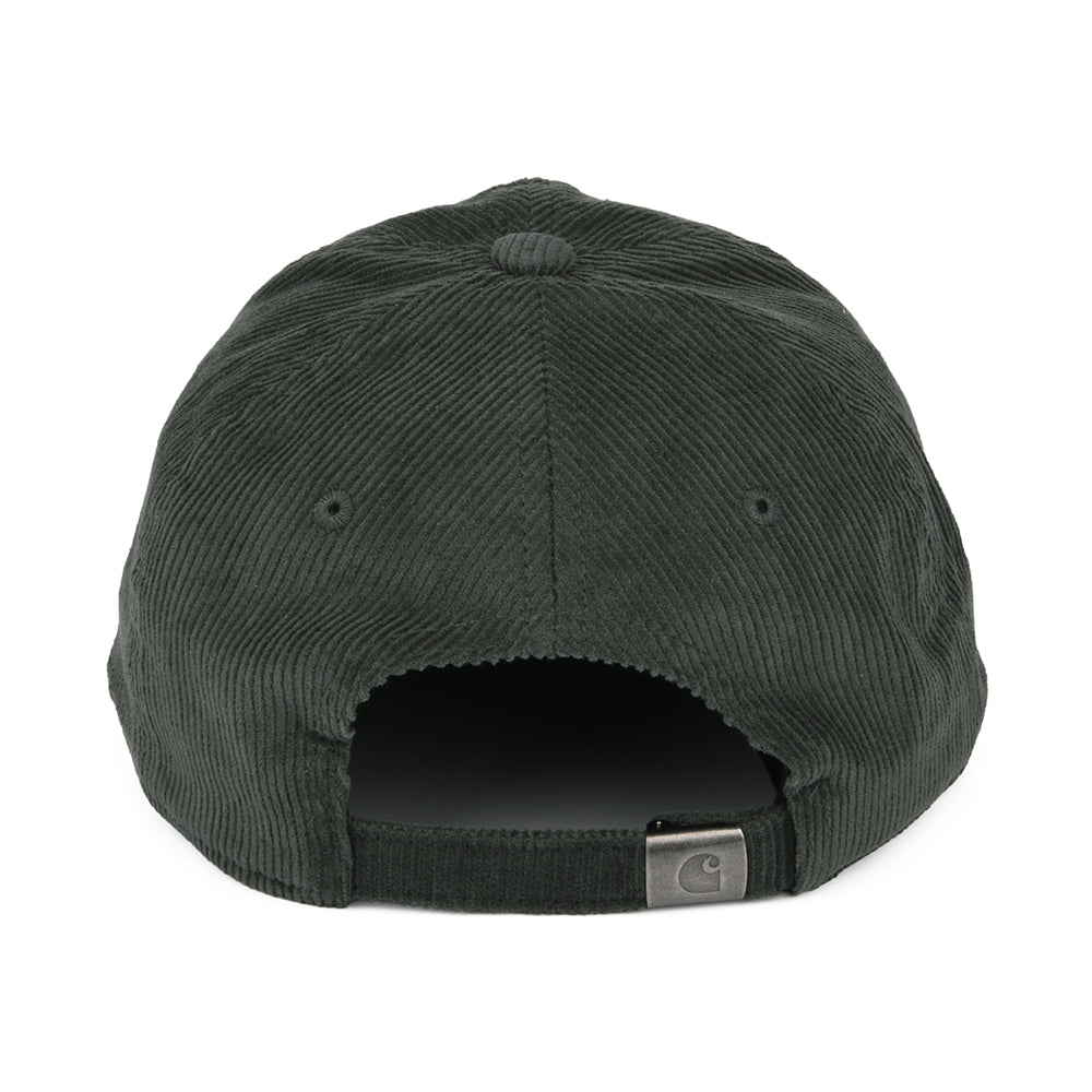 Carhartt WIP Harlem Kord Baseball Cap - Waldgrün-Helles Grün