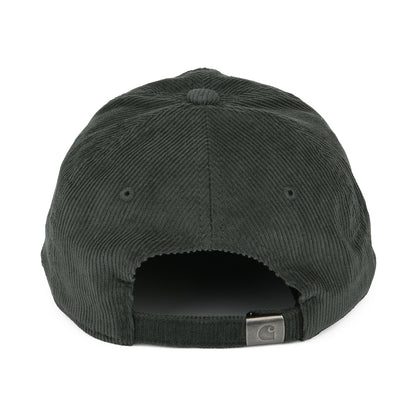 Carhartt WIP Harlem Kord Baseball Cap - Waldgrün-Helles Grün