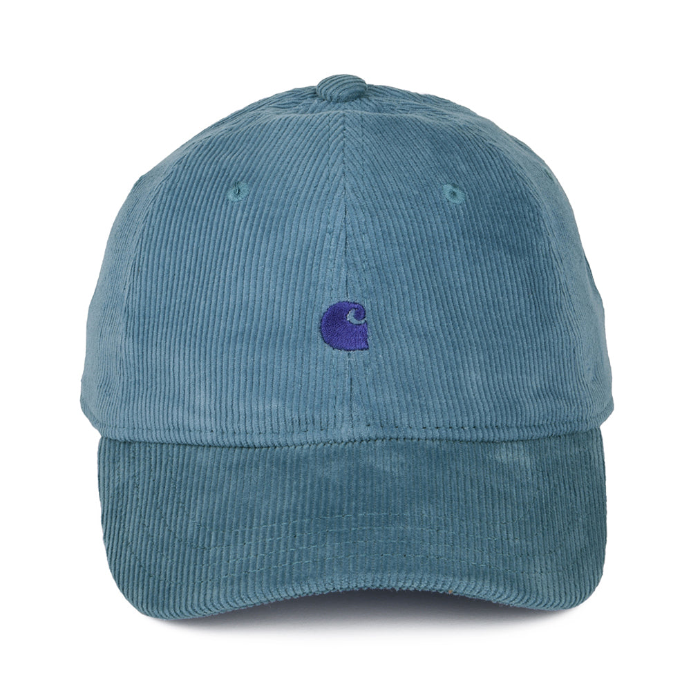 Carhartt WIP Harlem Kord Baseball Cap - Eisblau