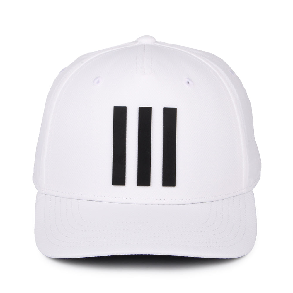 Adidas Golf Tour 3 Stripes Recycled Baseball Cap - Weiß