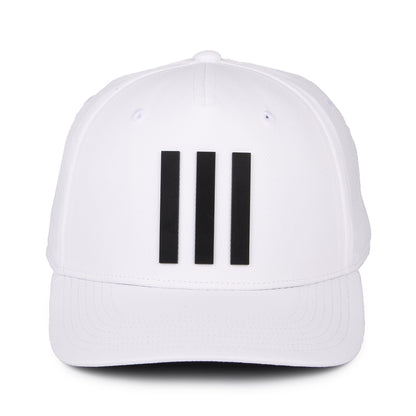 Adidas Golf Tour 3 Stripes Recycled Baseball Cap - Weiß