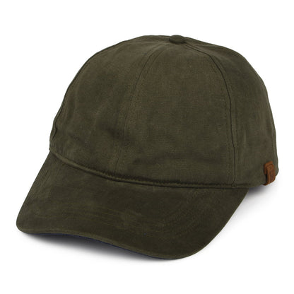 Failsworth Baseball Cap aus Baumwoll-Canvas - Khaki-Marineblau