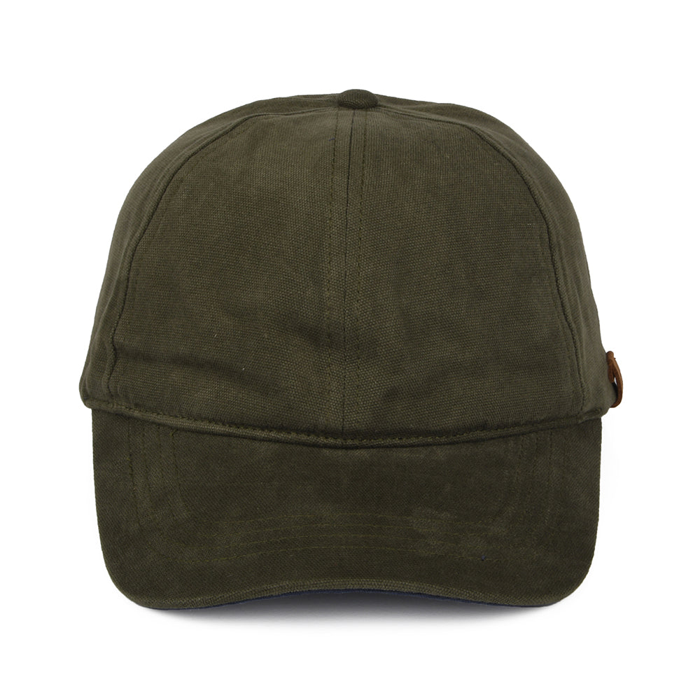 Failsworth Baseball Cap aus Baumwoll-Canvas - Khaki-Marineblau