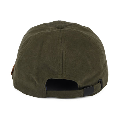 Failsworth Baseball Cap aus Baumwoll-Canvas - Khaki-Marineblau