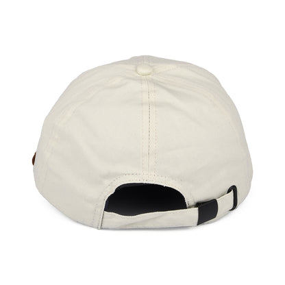 Failsworth Baseball Cap aus Baumwoll-Canvas - Steingrau-Marineblau