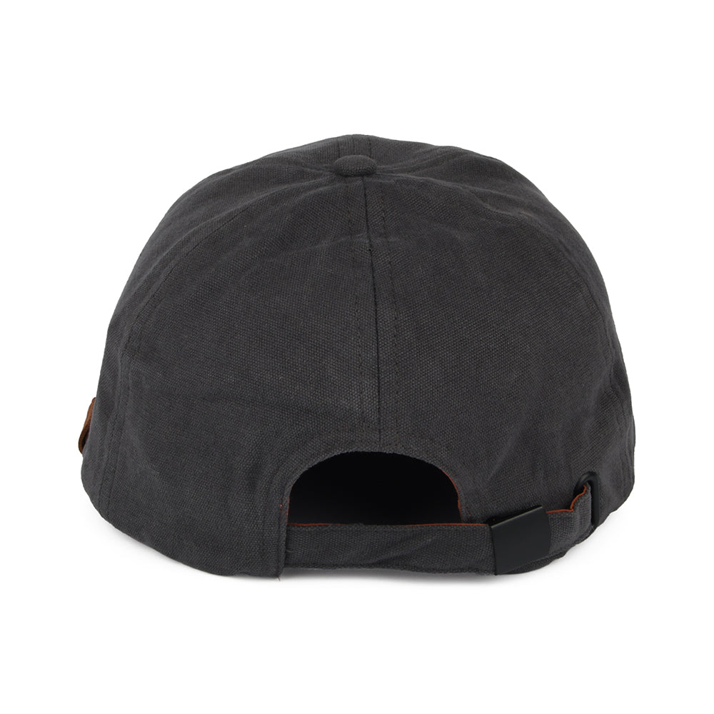 Failsworth Baseball Cap aus Baumwoll-Canvas - Anthrazit-Lehm