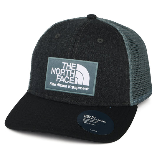 The North Face Mudder Deep Fit Trucker Cap - Dunkelgrau-Blau