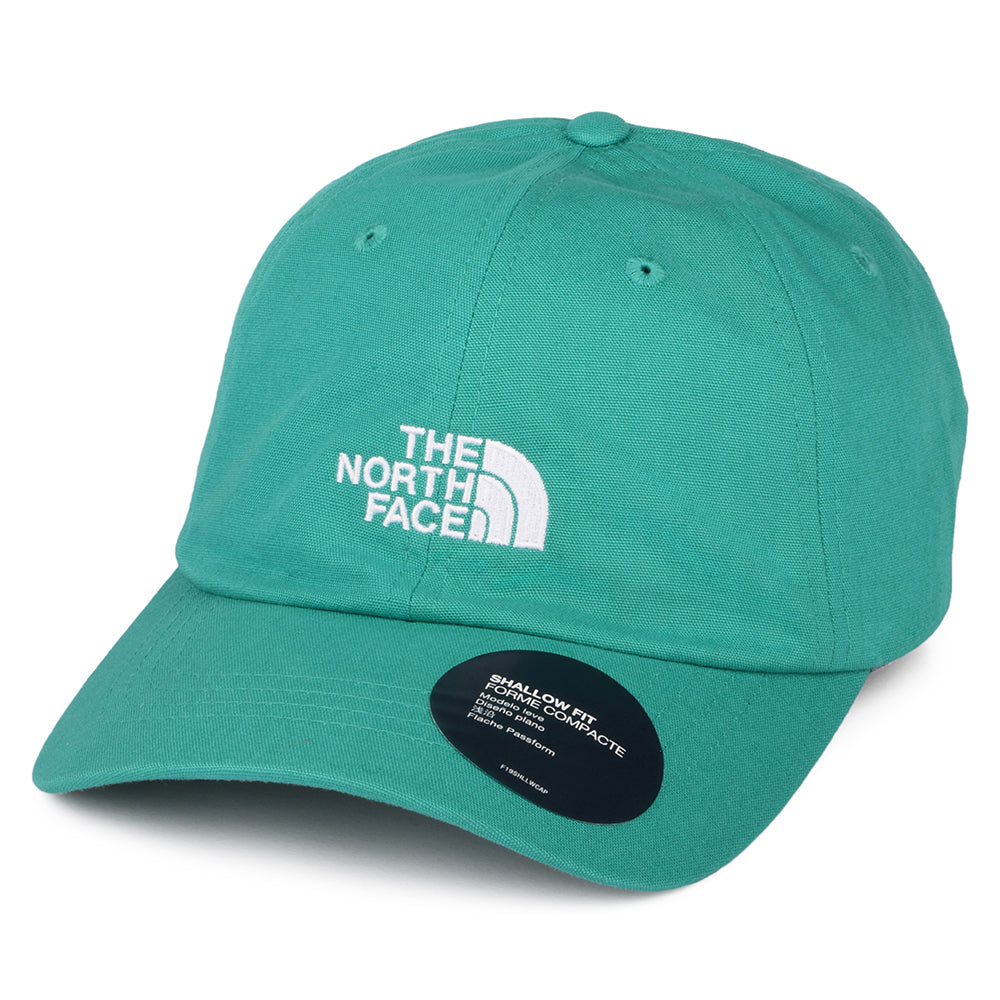 The North Face Norm Baseball Cap aus Baumwolle - Meergrün