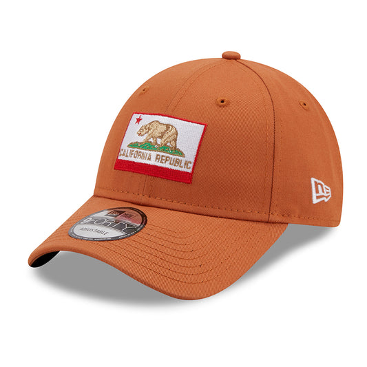 New Era 9FORTY California Baseball Cap Cali - Toffee