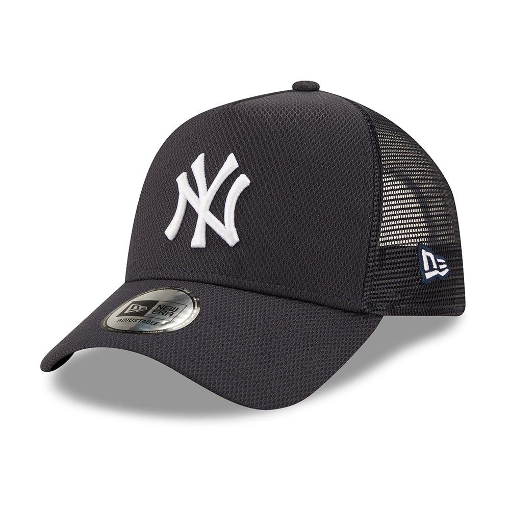 New Era A-Frame New York Yankees Trucker Cap - MLB Diamond Era - Marineblau