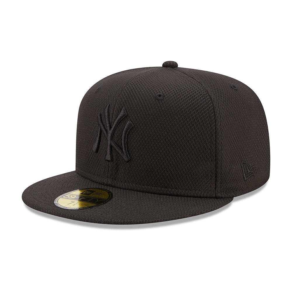 New Era 59FIFTY New York Yankees Baseball Cap - MLB Diamond Era - Schwarz