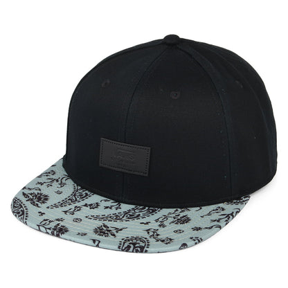 Vans Allover It Snapback Cap mit Paisleymuster - Schwarz-Grün