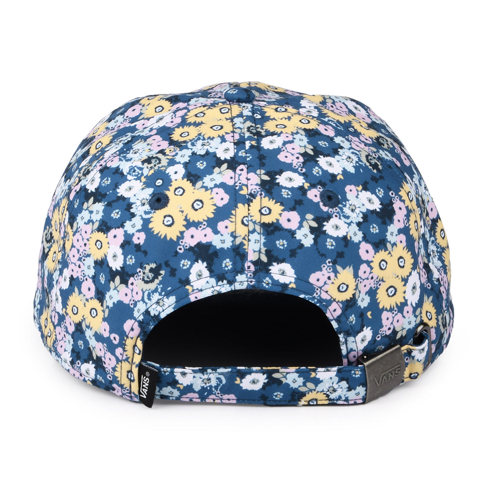 Vans Court Side Printed Deco Ditsy Baseball Cap - Blau-Gelb