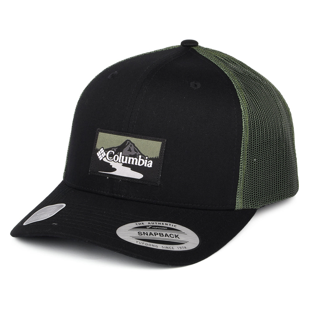 Columbia Mesh Trucker Cap - Schwarz-Grün