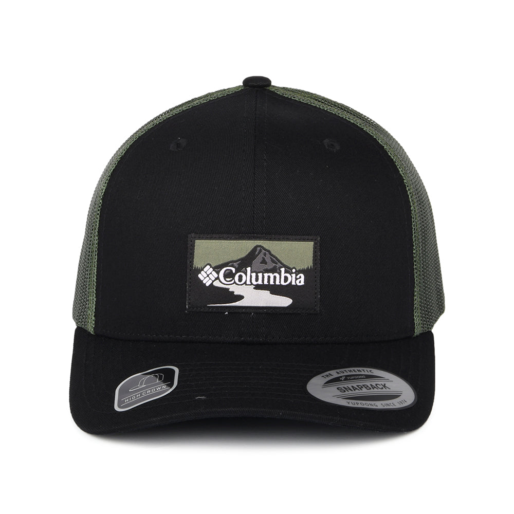 Columbia Mesh Trucker Cap - Schwarz-Grün