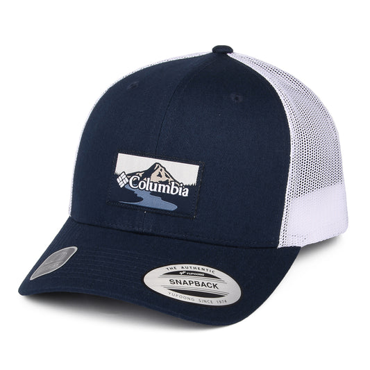 Columbia Mesh Trucker Cap - Marineblau-Weiß