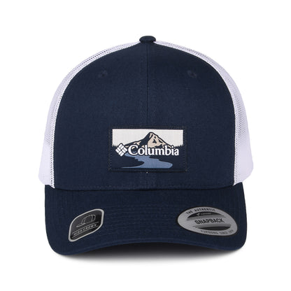 Columbia Mesh Trucker Cap - Marineblau-Weiß