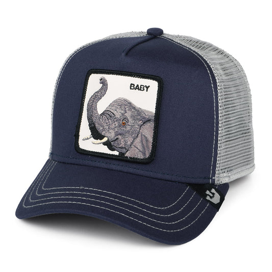 Goorin Big Baby Trucker Cap - Marineblau