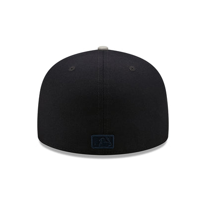New Era 59FIFTY New York Yankees Baseball Cap - MLB Side Patch - Marineblau-Grau