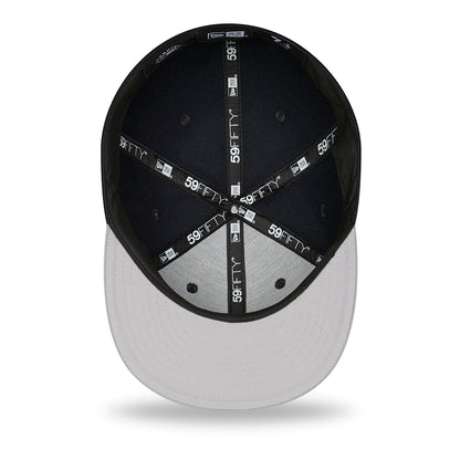 New Era 59FIFTY New York Yankees Baseball Cap - MLB Side Patch - Marineblau-Grau