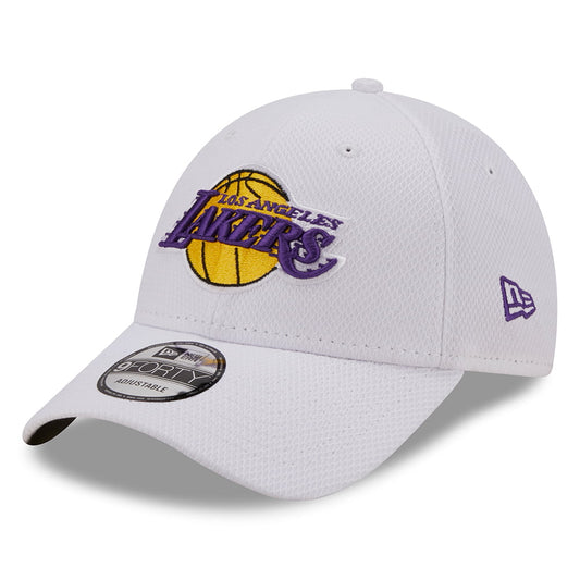 New Era 9FORTY L.A. Lakers Baseball Cap - NBA Diamond Era - Weiß
