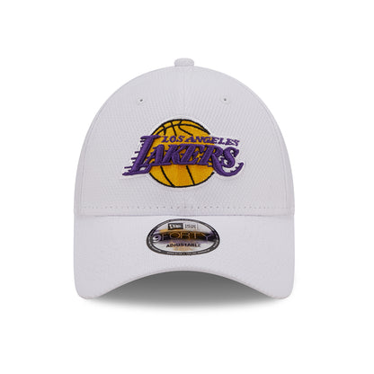 New Era 9FORTY L.A. Lakers Baseball Cap - NBA Diamond Era - Weiß