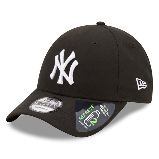 New Era 9FORTY New York Yankees Baseball Cap - MLB Monochrome - Schwarz