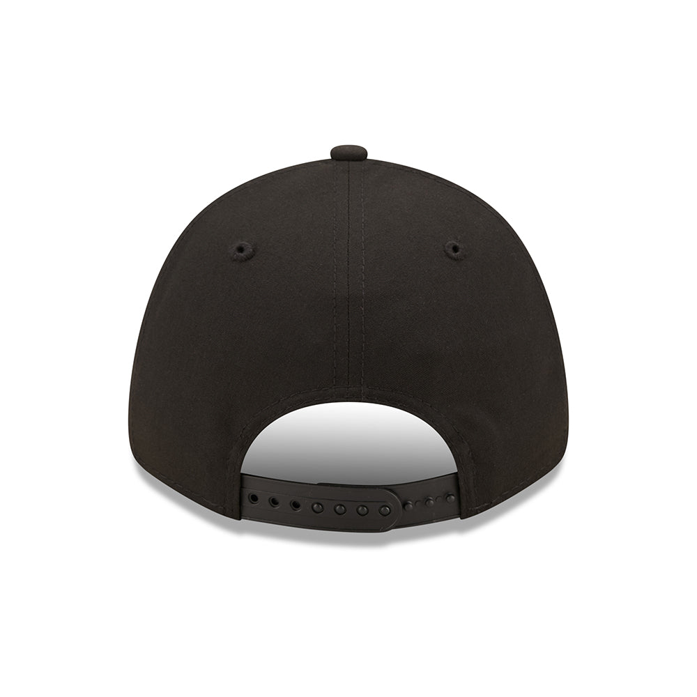 New Era 9FORTY Chicago Bulls Baseball Cap - NBA Monochrome - Schwarz