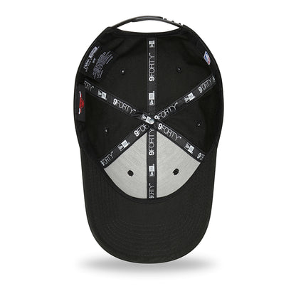New Era 9FORTY Chicago Bulls Baseball Cap - NBA Monochrome - Schwarz