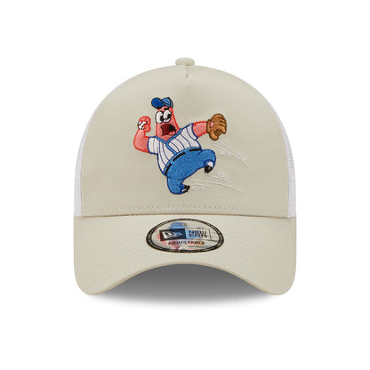 New Era A-Frame Patrick Star Trucker Cap - Sporty Sponge - Steingrau