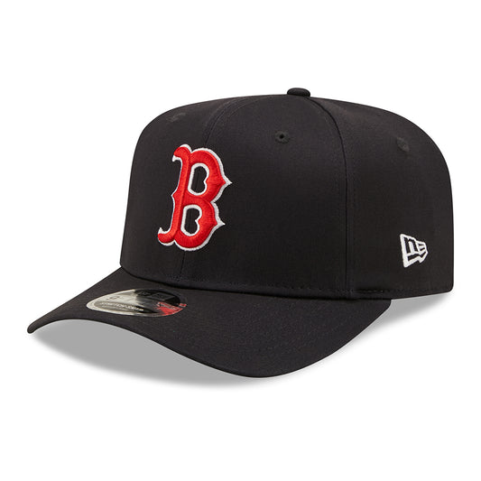 New Era 9FIFTY Stretch Boston Red Sox Snapback Cap - MLB Team Colour - Marineblau