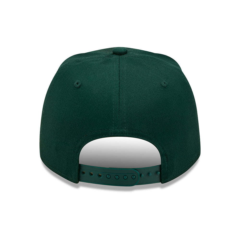 New Era 9FIFTY Stretch Oakland Athletics Snapback Cap - MLB Team Colour - Dunkelgrün