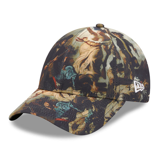 New Era 9FORTY Liberte Baseball Cap - Le Louvre AOP - Mehrfarbig