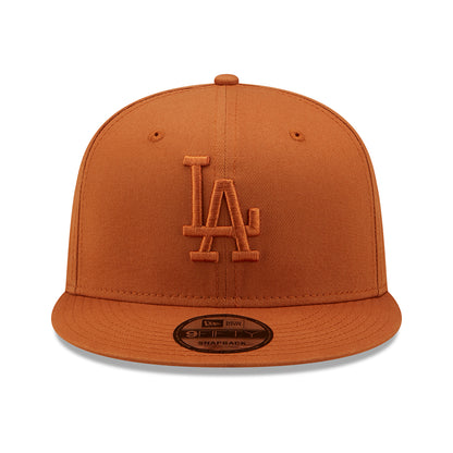 New Era 9FIFTY L.A. Dodgers Baseball Cap - MLB League Essential II - Toffee