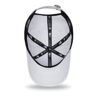 New Era 9FORTY II New York Yankees Baseball Cap - MLB League Essential - Weiß-Toffee