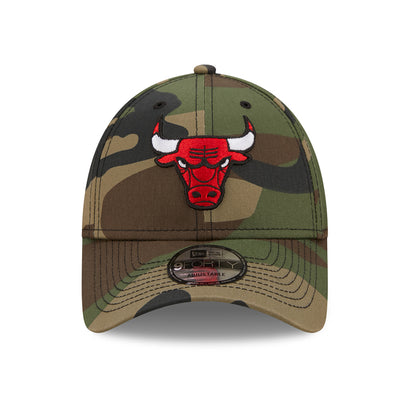 New Era 9FORTY Chicago Bulls Baseball Cap - NBA Camo - Tarnfarben