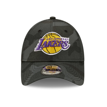 New Era 9FORTY L.A. Lakers Baseball Cap - NBA Camo - Grau-Tarnfarben