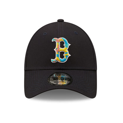 New Era 9FORTY Boston Red Sox Baseball Cap - MLB Camo Infill - Marineblau